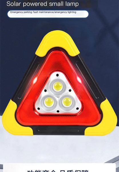Luz de Aviso Triangular LED