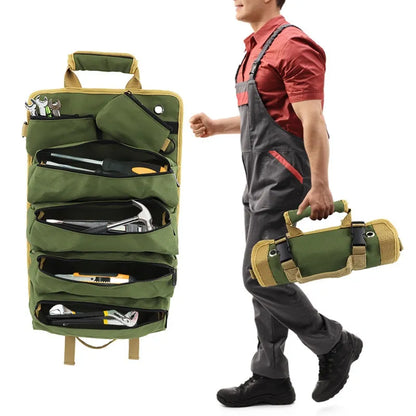 Bolsa Funcional para Armazenamento de Ferramentas Enrolável